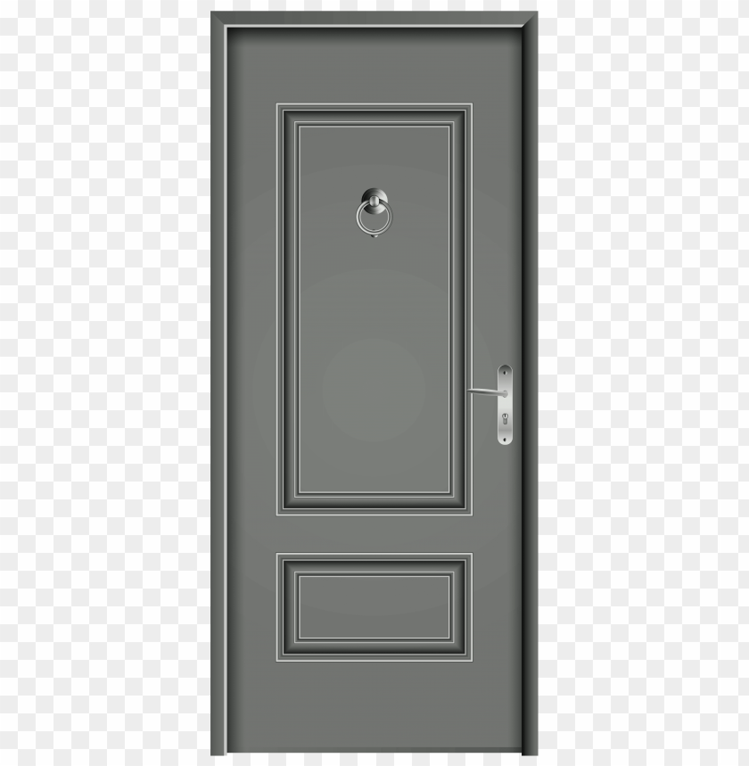 door, front, grey