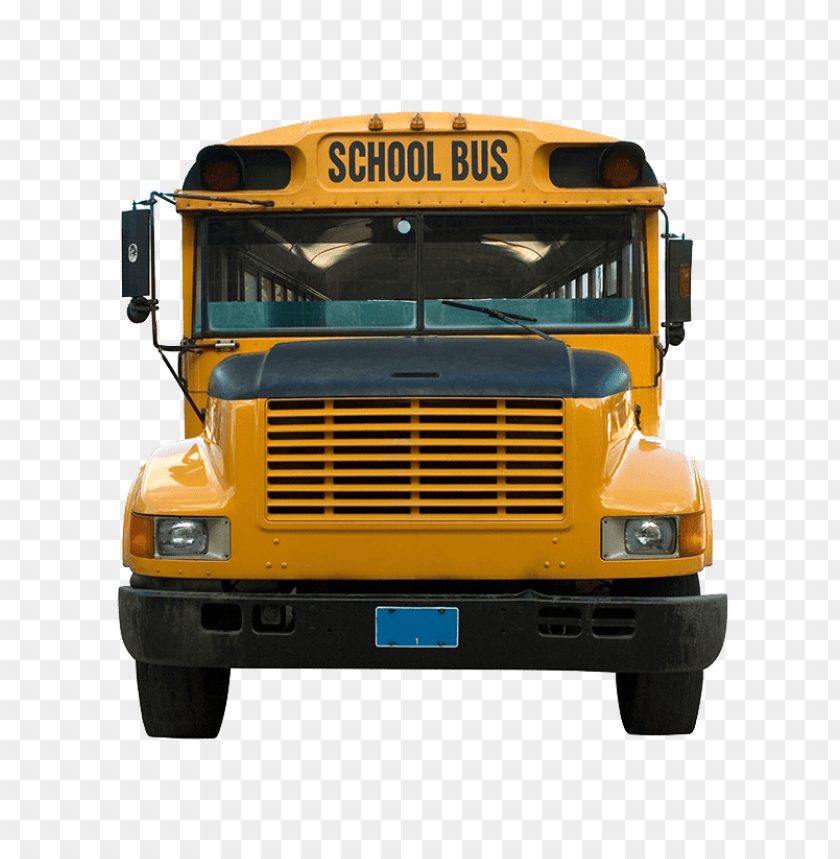 transport, buses, front school bus, 