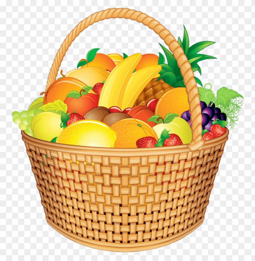 fruit basket png vector png - Free PNG Images ID 51716