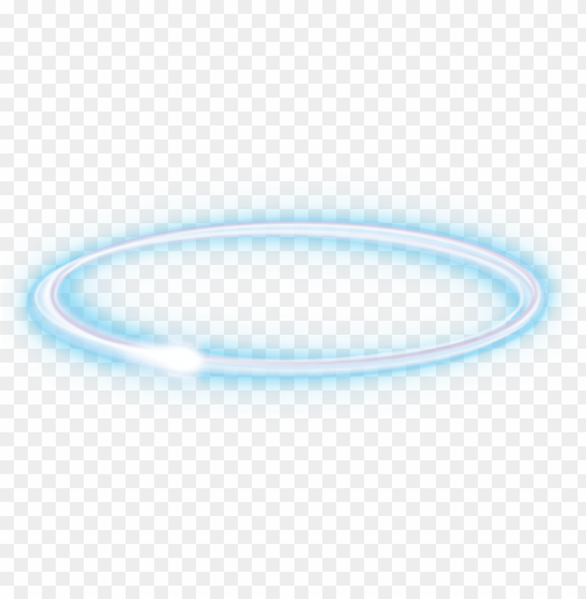 ftestickers crown halo luminous glowing blue circle PNG transparent with Clear Background ID 167006
