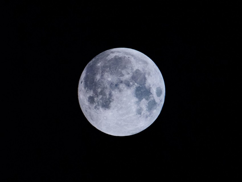 full moon, moon, satellite, space