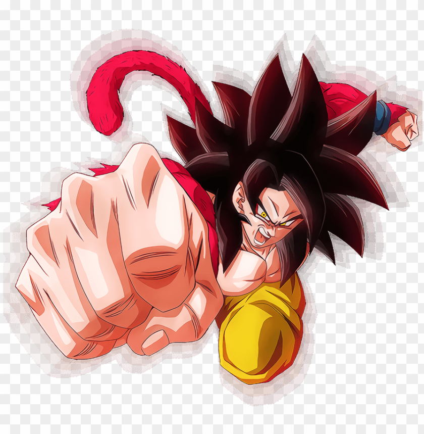 full power ssj4 goku dokkan battle PNG transparent with Clear Background ID 236133
