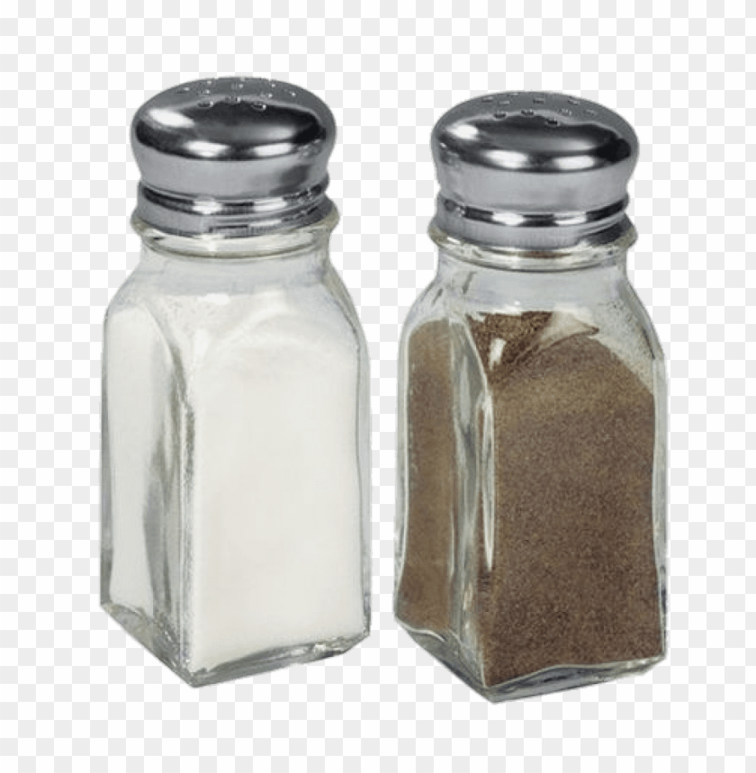 full salt and pepper dispenser set PNG transparent with Clear Background ID 117815