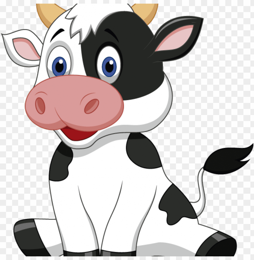 Download funny cow clipart animais da fazenda obrzky pinterest -  transparent background cow clipart png - Free PNG Images | TOPpng