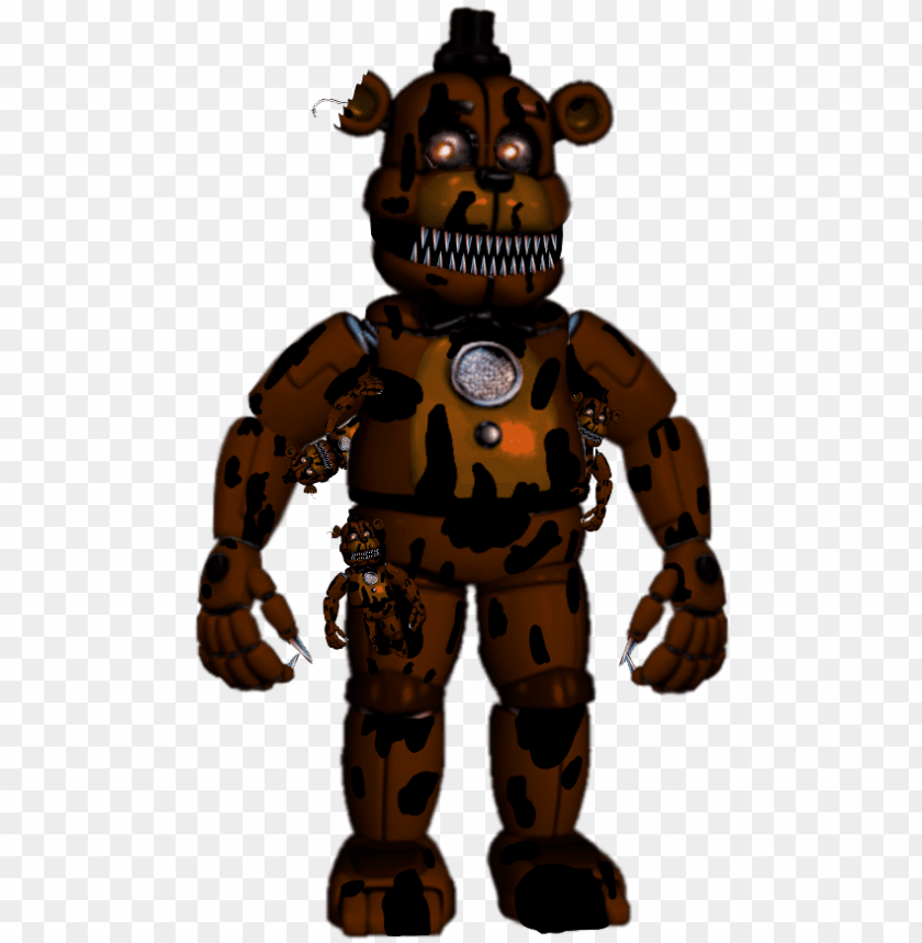 CD, Withered Freddy transparent background PNG clipart