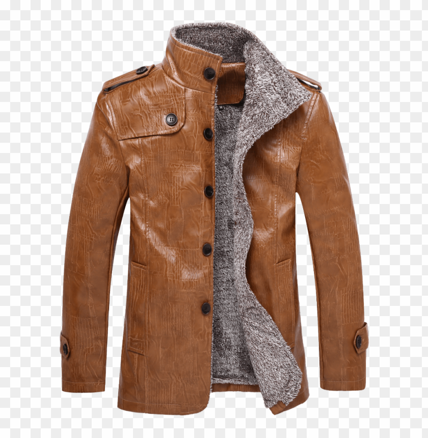 fur lined leather jacket png - Free PNG Images ID 7569