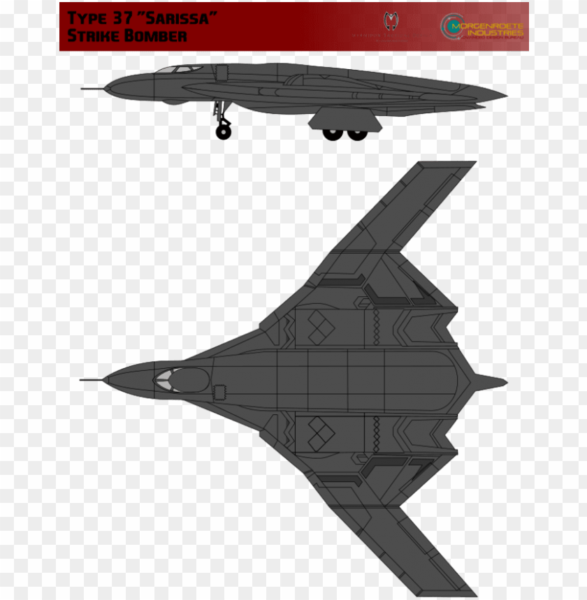 Future Bomber Concept PNG Image With Transparent Background