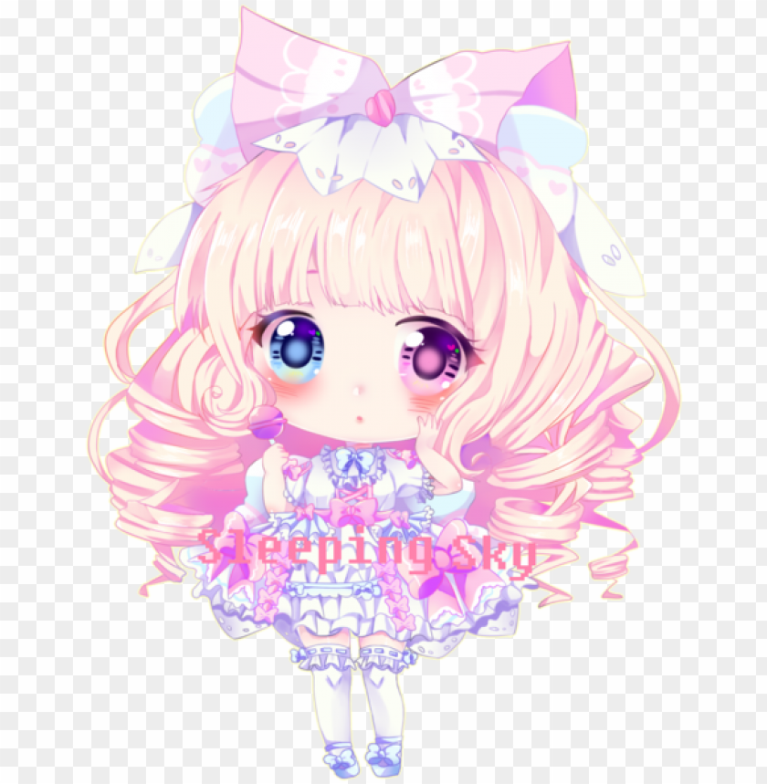  Fuwa By Sleeping Sky Personajes De Anime Dibujos Color Dibujo De Anime Chibi PNG Image With Transparent Background