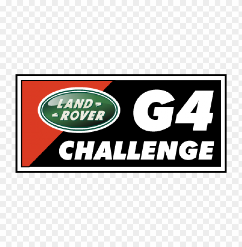  g4 challenge land rover logo vector - 465872
