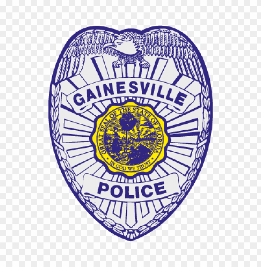  gainesville florida police logo vector free - 465799