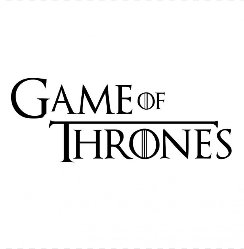 Game of Thrones Logo PNG Vector (CDR) Free Download