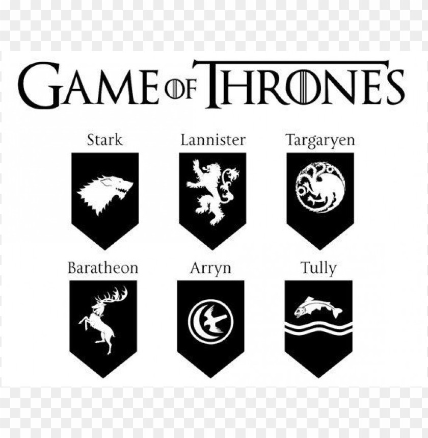 game of thrones logo vector png - Free PNG Images ID 38685