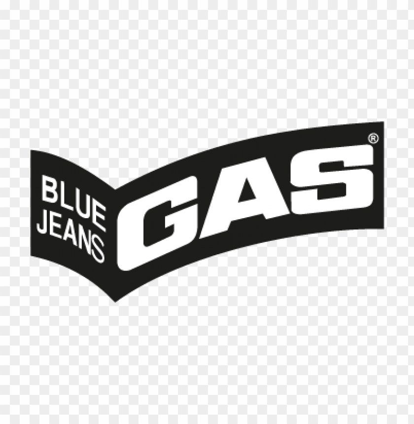  gas blue jeans logo vector - 465825