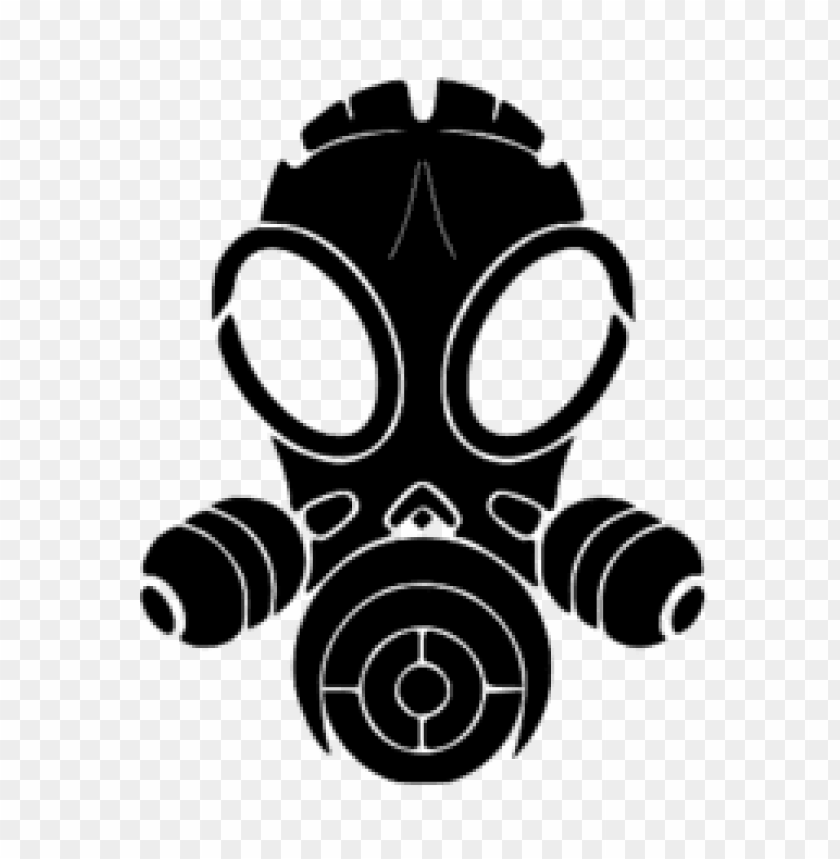 miscellaneous, symbols, gas mask symbol, 