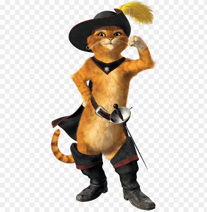 gato con botas shrek 2 puss in boots PNG transparent with Clear Background ID 256594