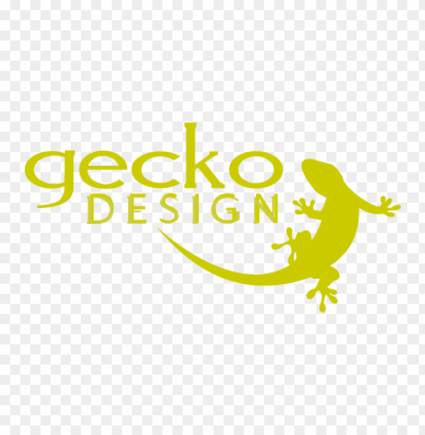  gecko design logo vector free - 465877