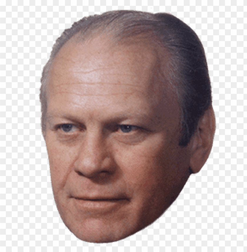 Transparent background PNG image of gerald ford - Image ID 70156