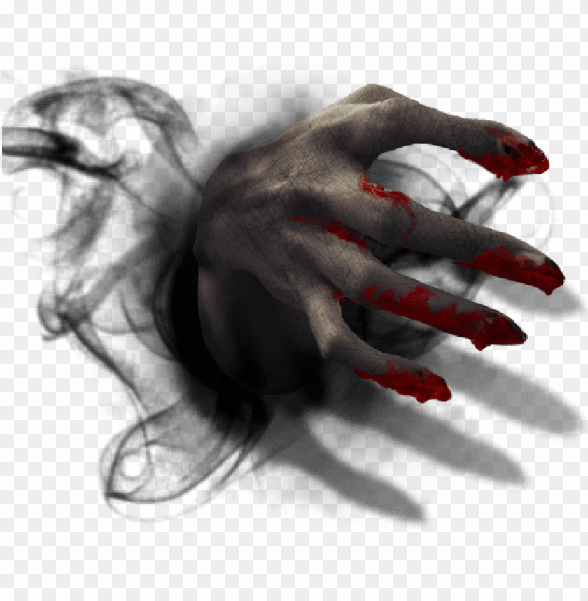 ghost hand PNG image with transparent background | TOPpng