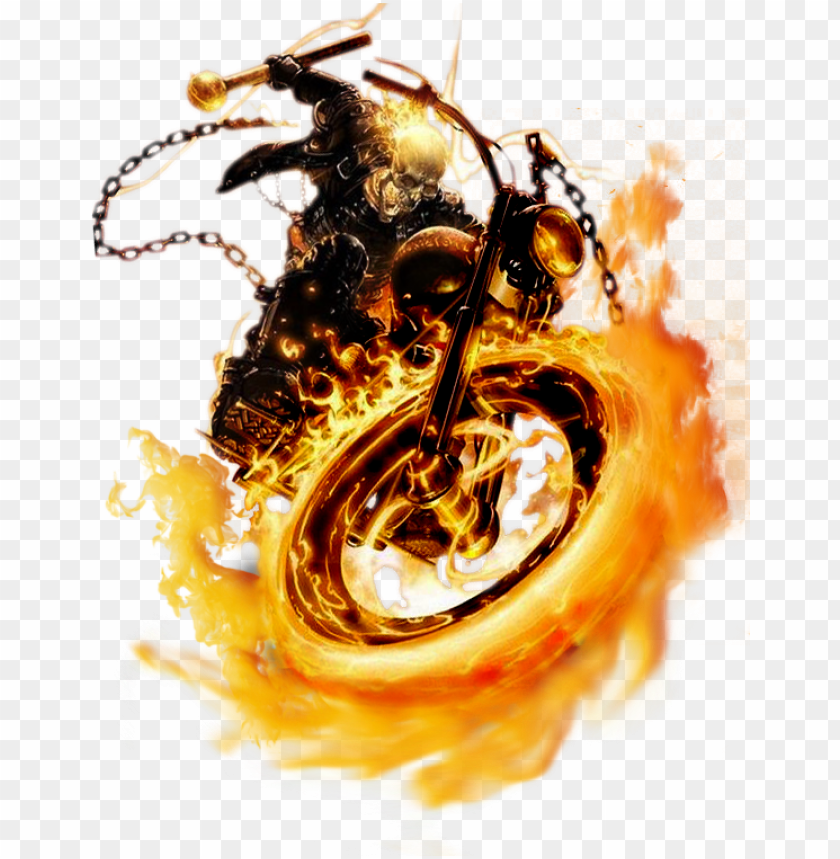 ghost rider bike PNG image with transparent background@toppng.com