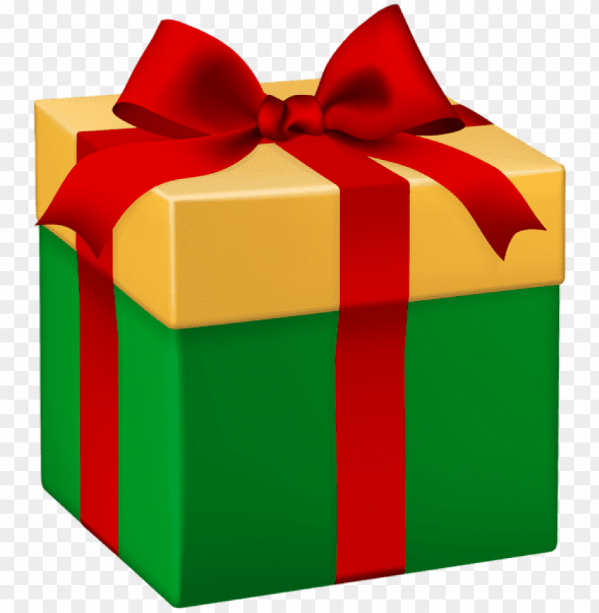 gift box green clipart png photo - 49674