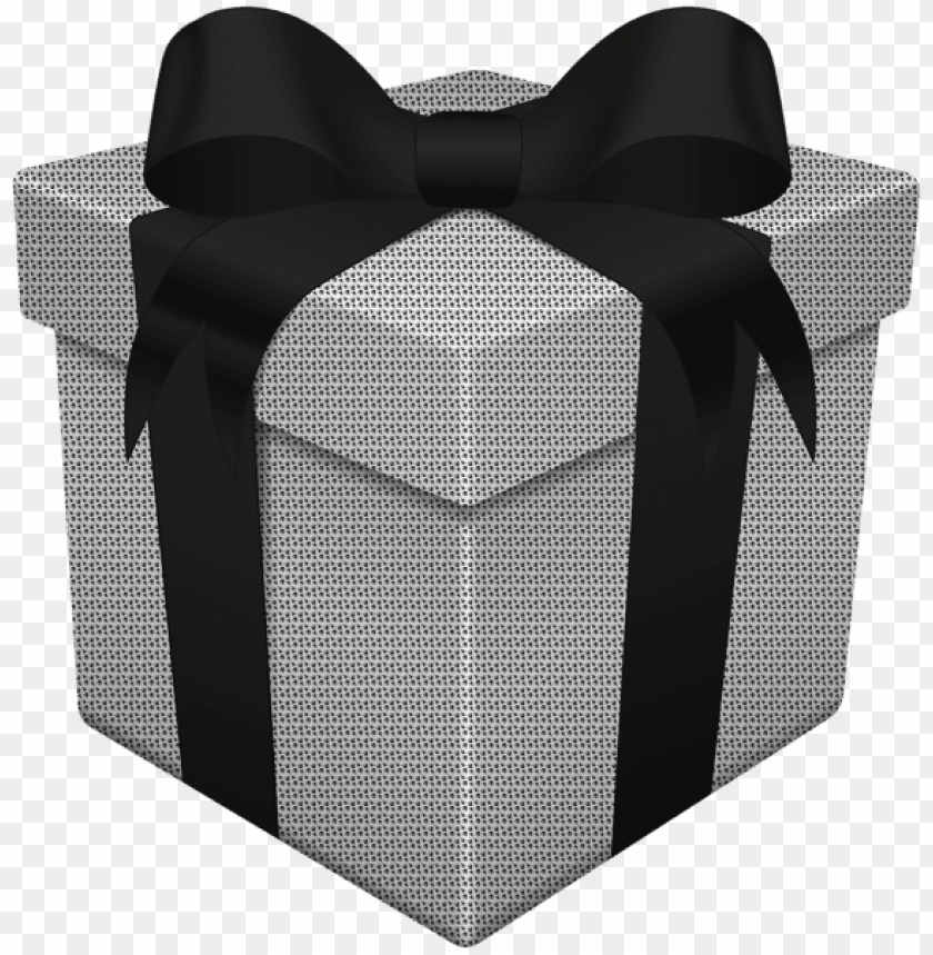 present black and white clipart