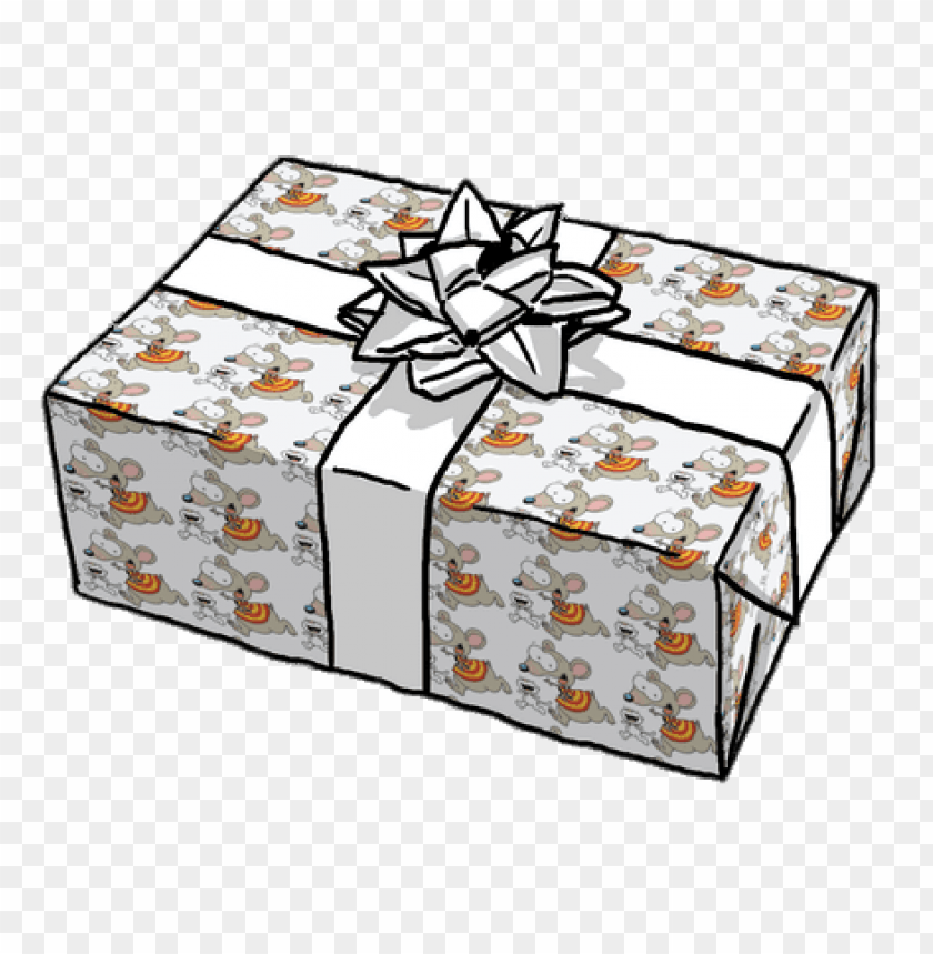 gift in toopy binoo wrapping paper PNG transparent with Clear Background ID 118269