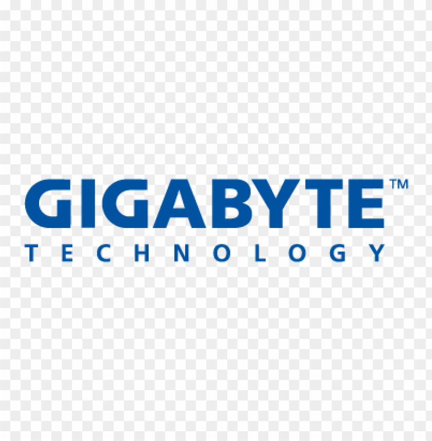  gigabyte technology logo vector free - 465874