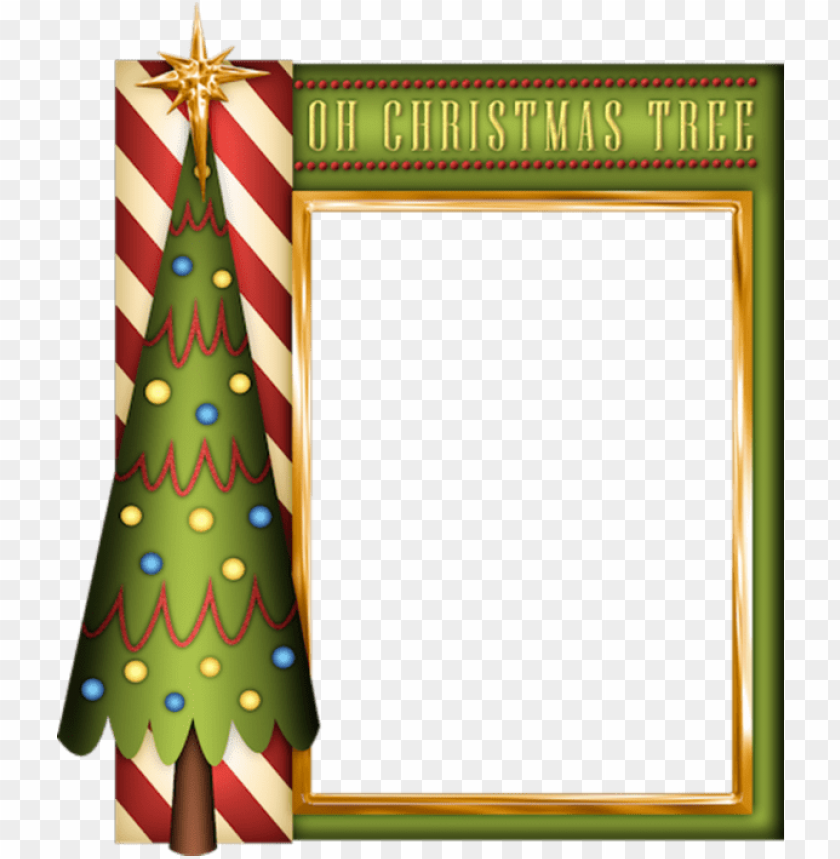 ginger christmas frame PNG transparent with Clear Background ID 76473