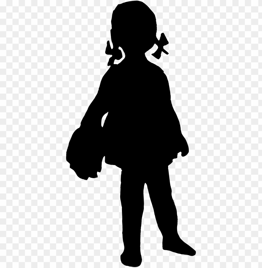 Transparent girl silhouette PNG Image - ID 3961