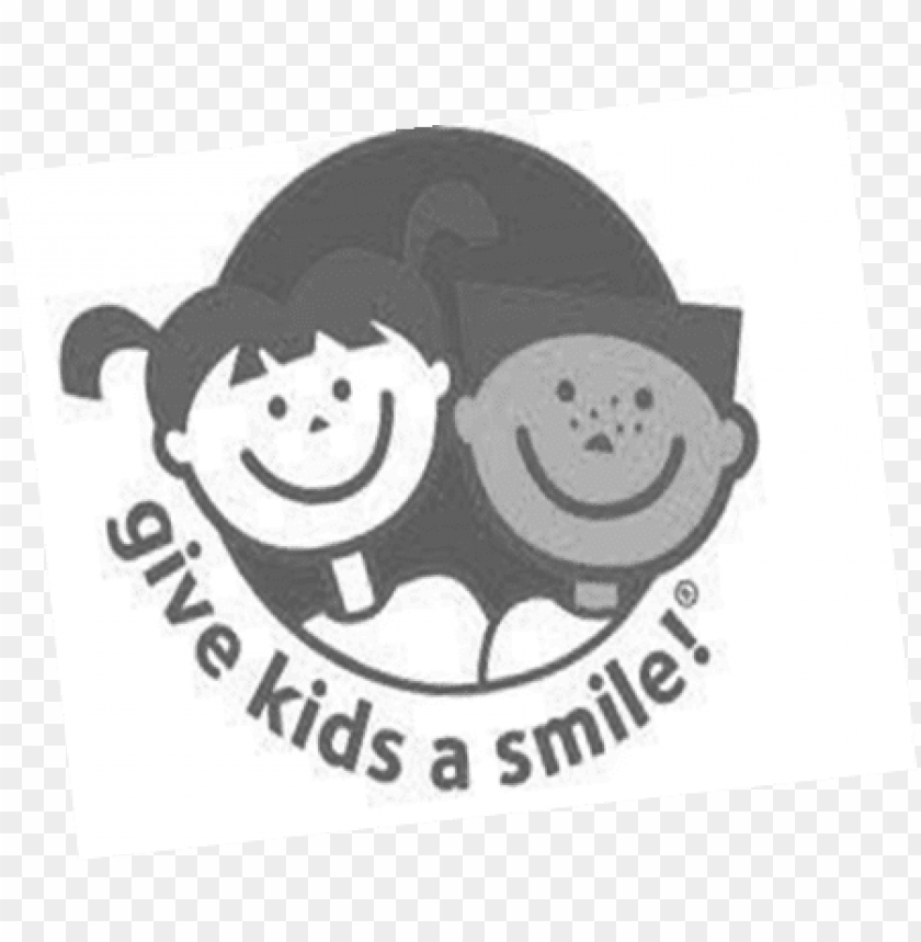 give kids a smile logo PNG transparent with Clear Background ID 86317