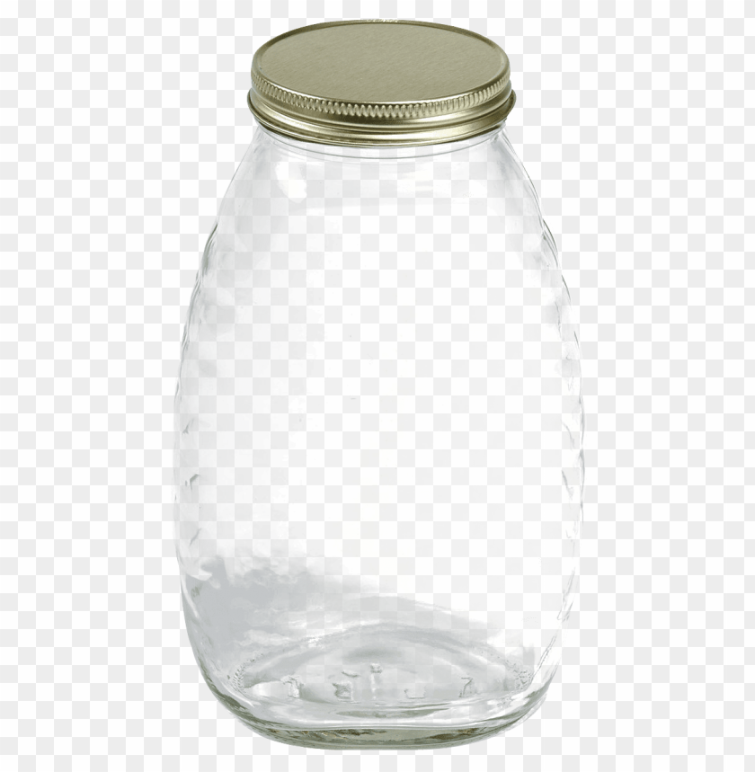 Transparent Background PNG of glass jar - Image ID 24433