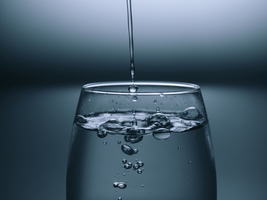 glass, water, drops, liquid, gray