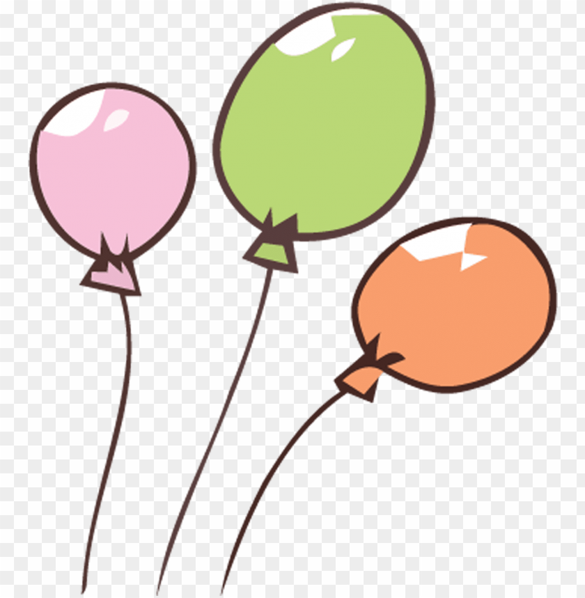 globos de colores animados PNG image with transparent background | TOPpng