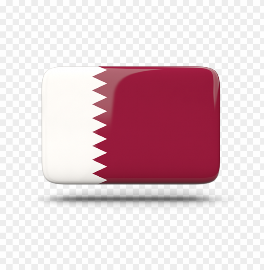 Glossy Qatar Flag Button Icon PNG Transparent With Clear Background ID 474468