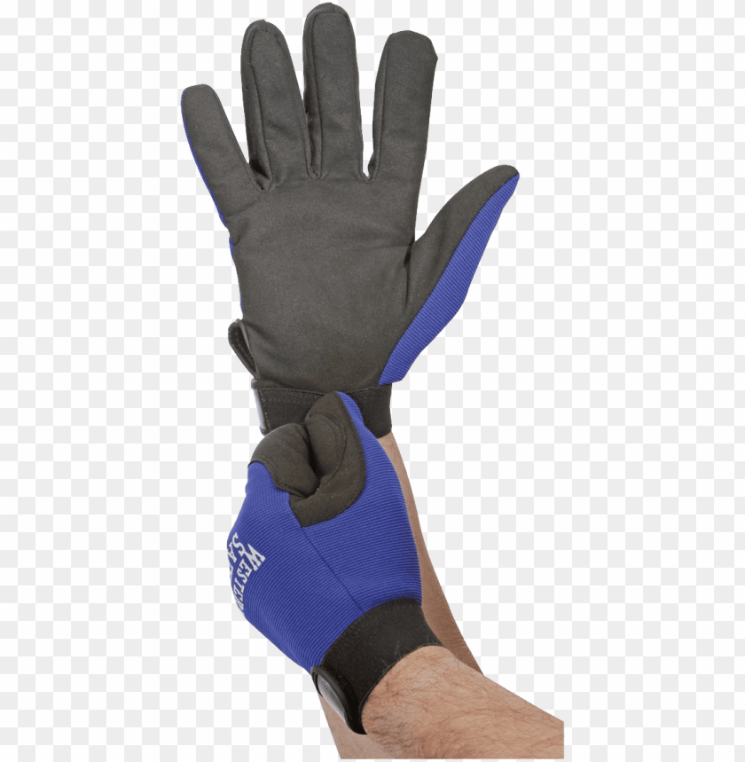 
gloves
, 
genuine
, 
whole hand
, 
garments
, 
blue
, 
on hand

