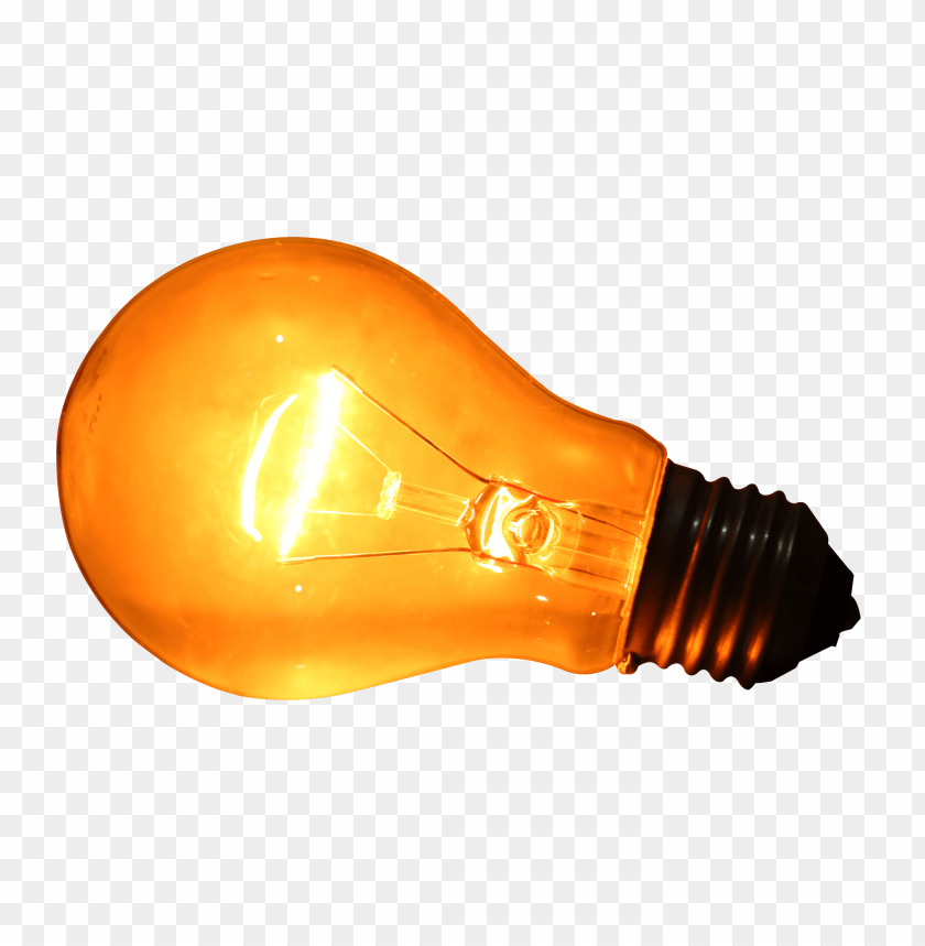Download glowing yellow light bulb png images background@toppng.com