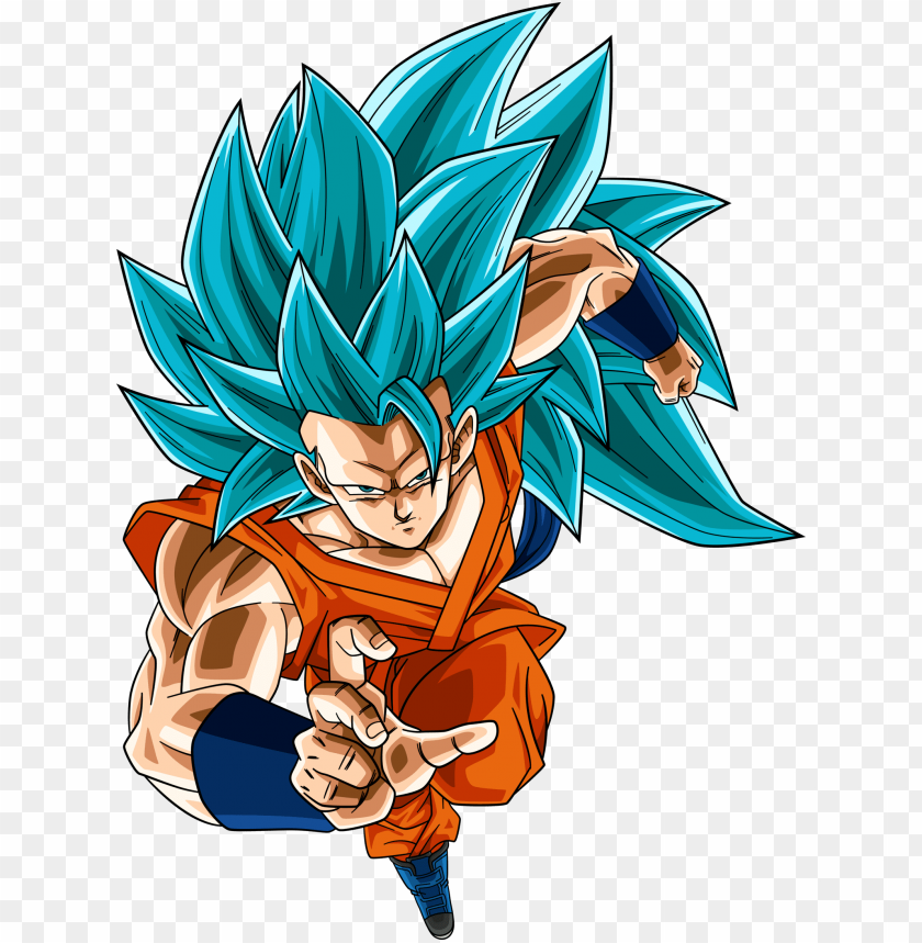 Goku Super Saiyan Blue, Son Goku transparent background PNG