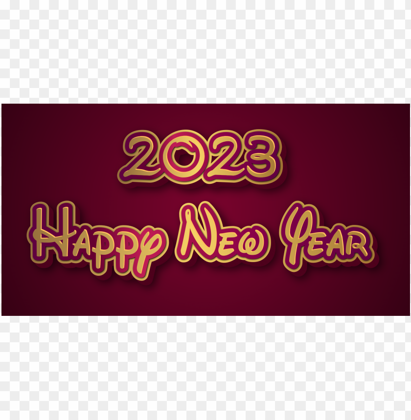 gold 2023 happy new year background | TOPpng