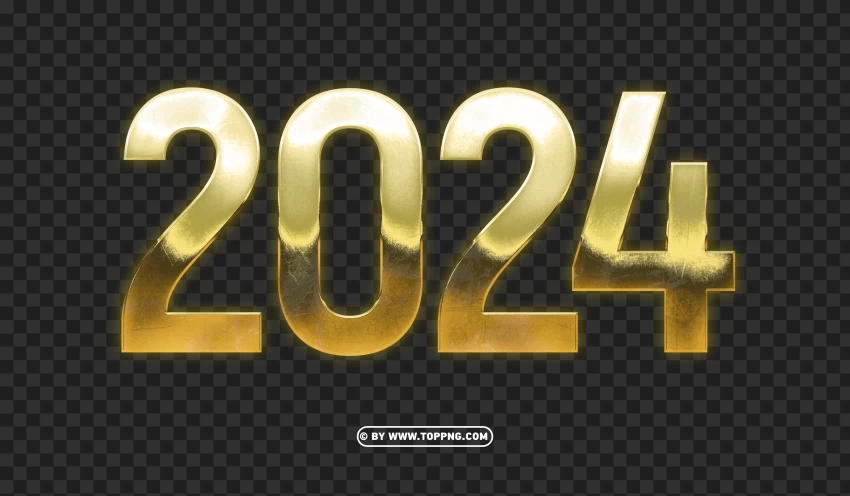Gold 2024 Cutout PNG Clipart Images , 2024 happy new year png,2024 happy new year,2024 happy new year transparent png,happy new year 2024,happy new year 2024 transparent png,happy new year 2024 png