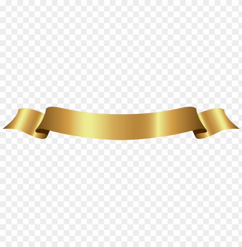 Gold Banner Ribbon Png PNG Transparent With Clear Background ID 115020