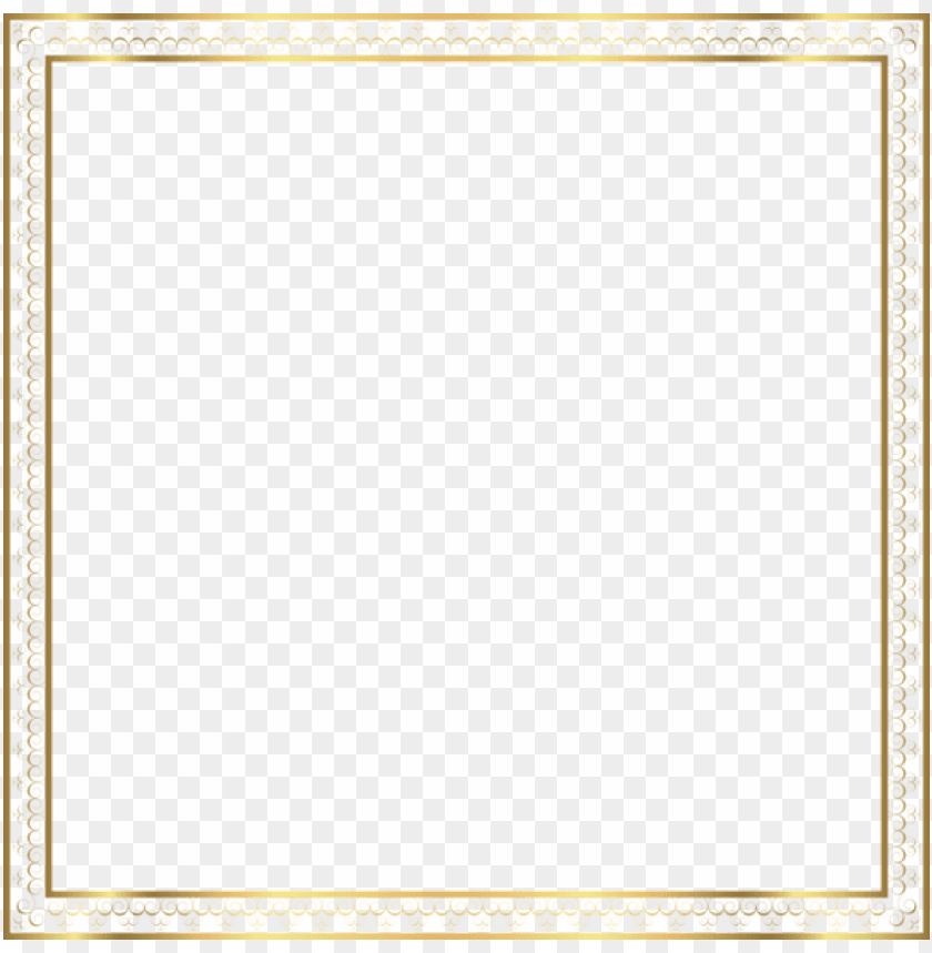 gold border frame