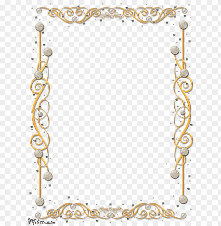 gold border png PNG image with transparent background | TOPpng