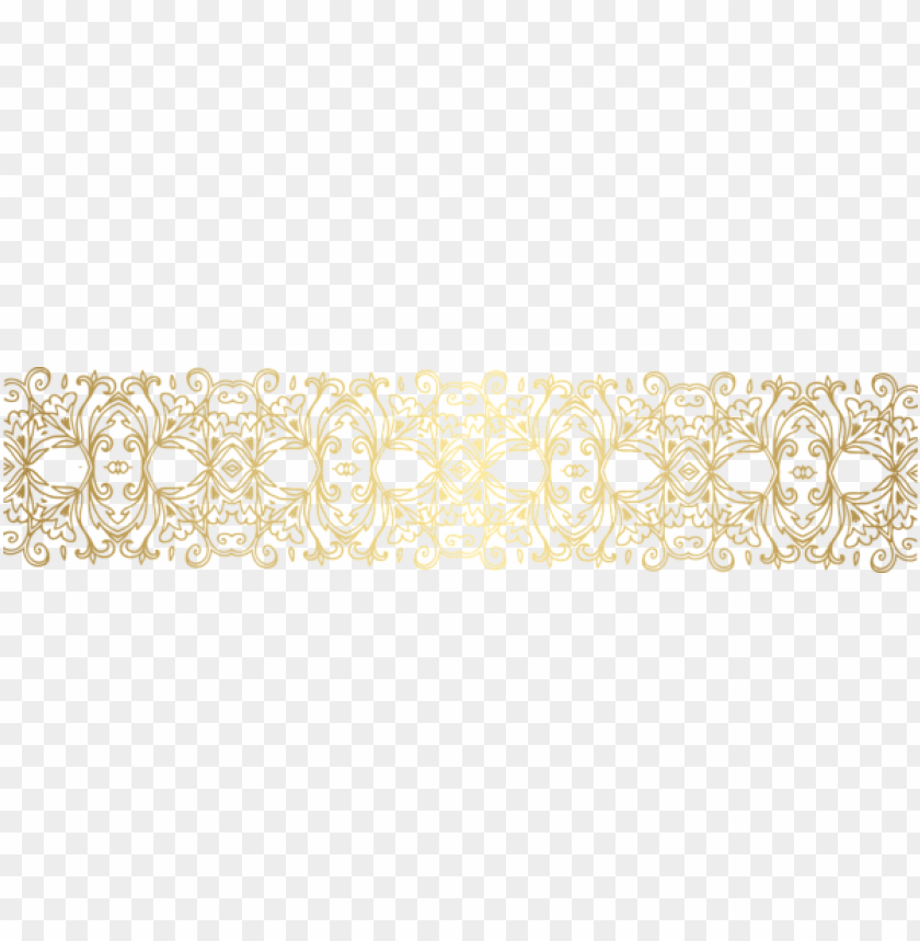 gold boreder transparent