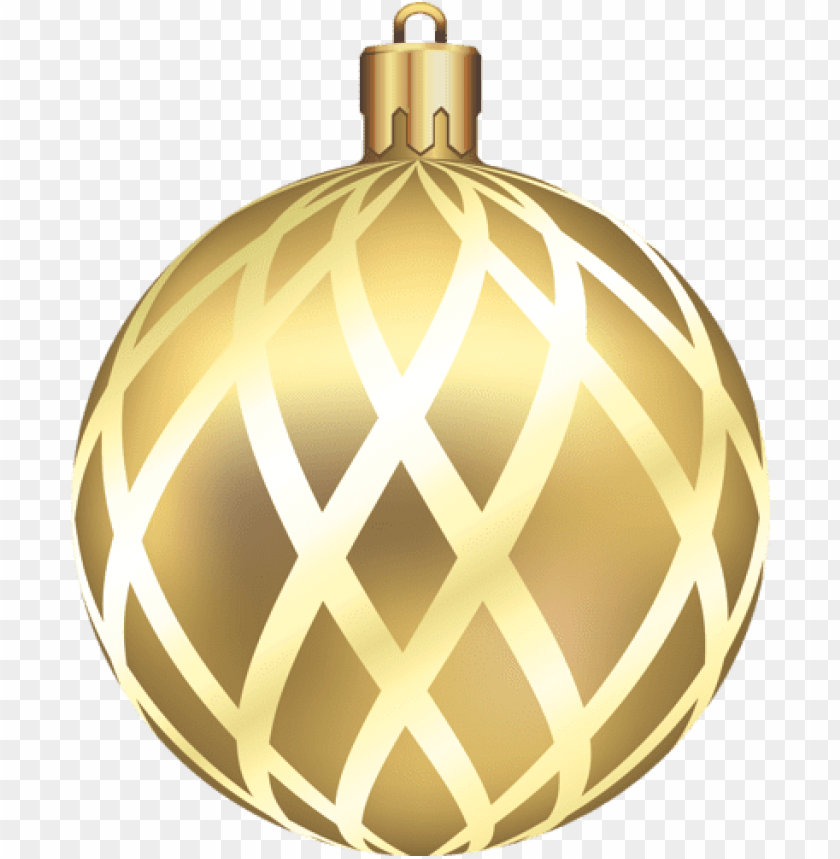 Gold Christmas Ball Png Images Toppng
