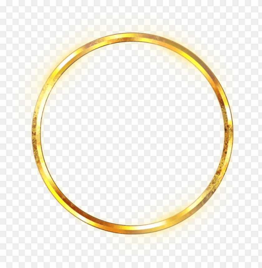 gold circle frame png PNG transparent with Clear Background ID 116749
