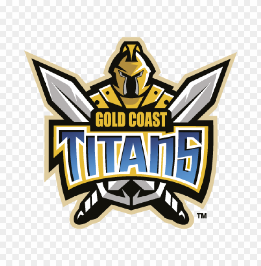  gold coast titans logo vector free download - 465842