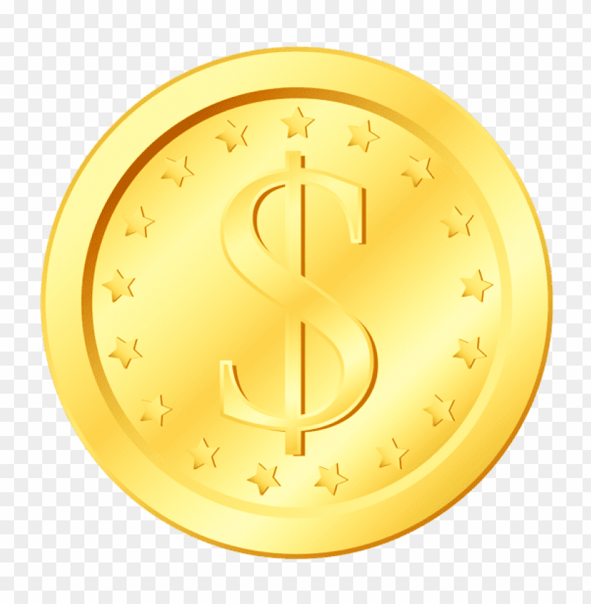 Gold Coin Transparent Clipart Png Photo - 53550