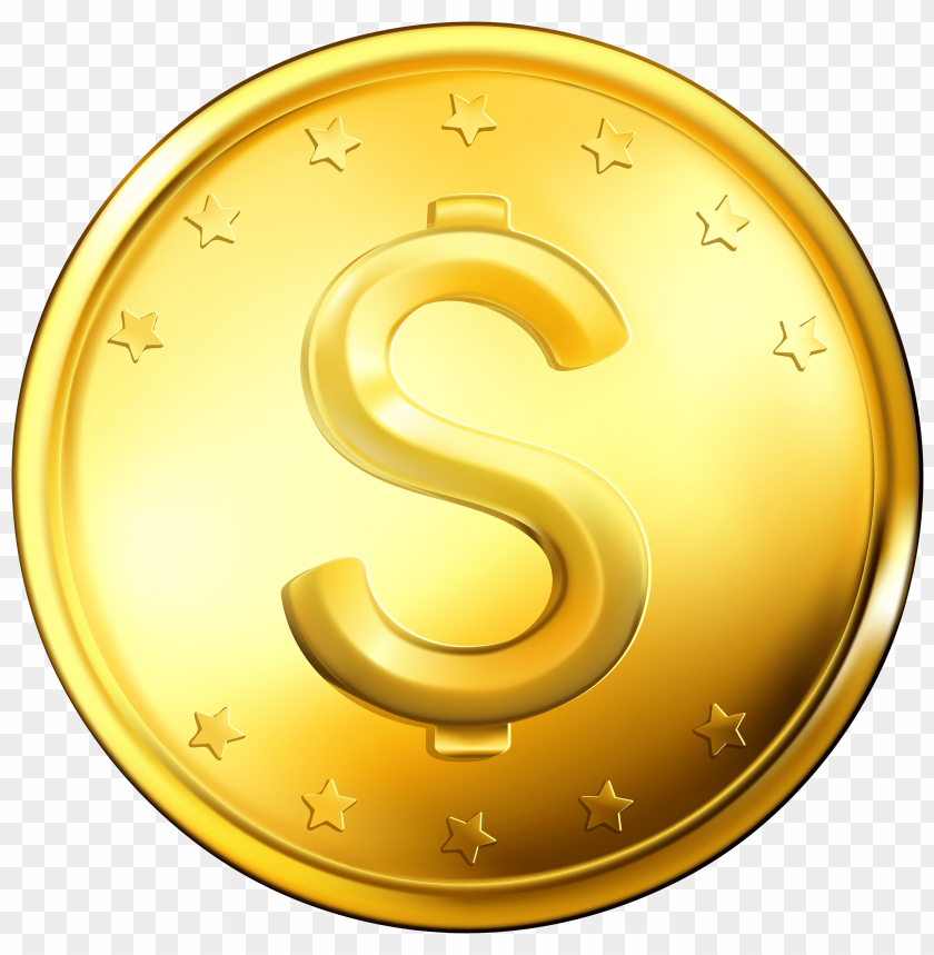 gold coin vector png PNG image with transparent background | TOPpng