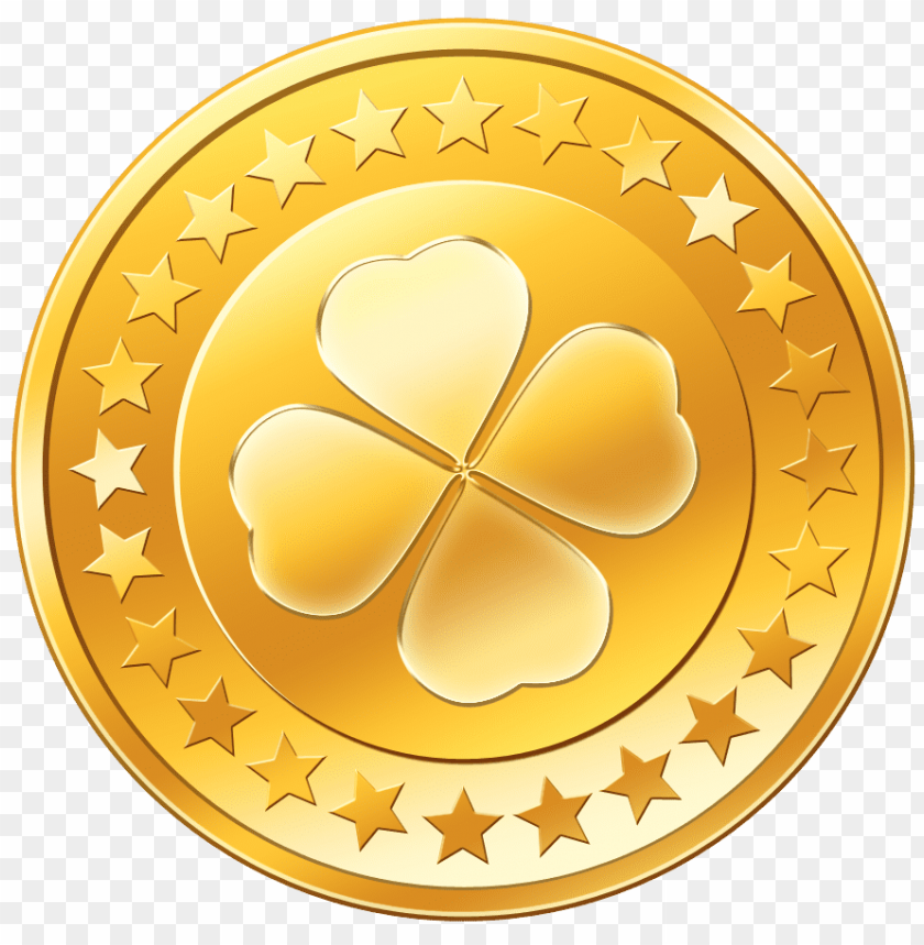 gold coins clipart png photo - 30271