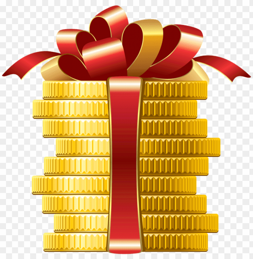 gold coins clipart png photo - 30275